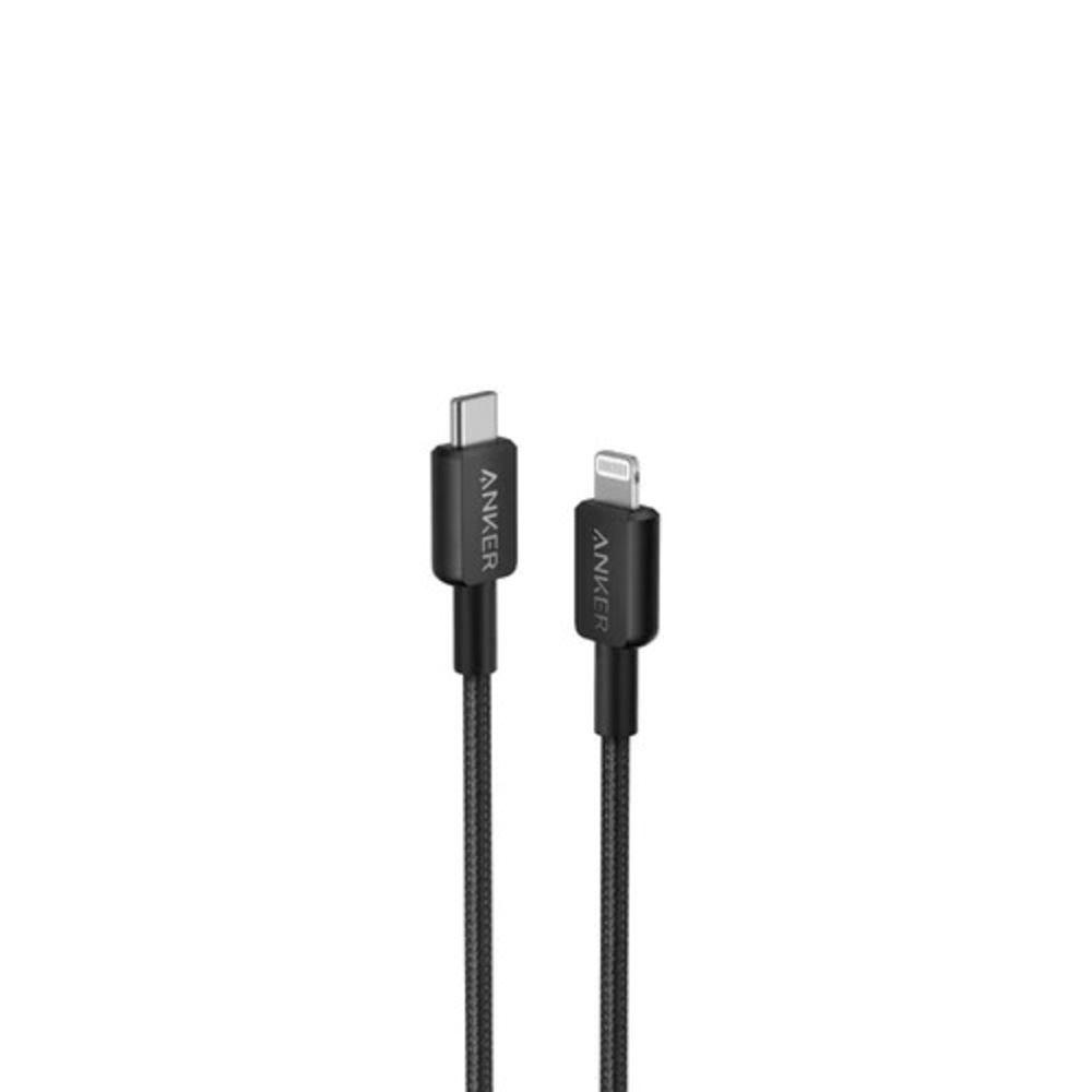 ANKER 322 USB-C to Lightning (6ft Braided) - Black