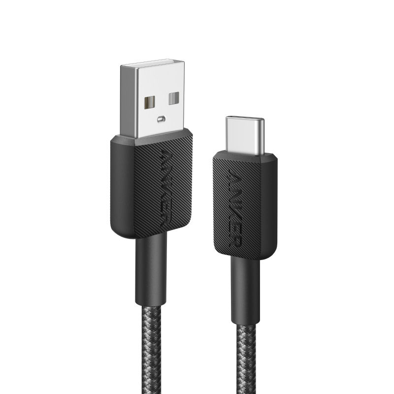ANKER USB-C to USB-C Cable 3ft 240w Braided Black