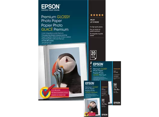 Epson S041287 PREMIUM GLOSSY PHOTO PAPER A4
