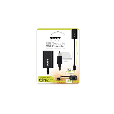 PORT CONVERTER TYPE C TO VGA